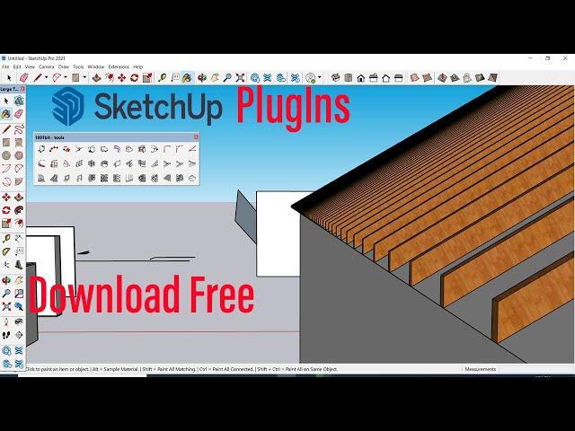 How to Use 1001 bit Plugin In SketchUp and How to Install