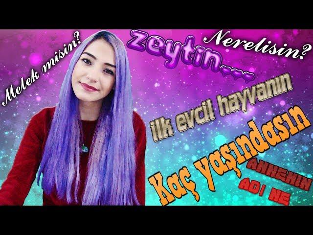 KAÇ YAŞINDAYIM? - | NERELİYİM? |  ANNEMİN ADI NE? | SORU CEVAP 3