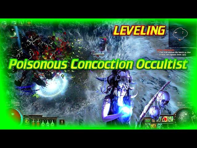 POE 3.20 Leveling Poisonous Concoction Occultist Build Guide