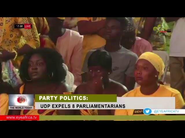 UDP Expels 8 Parliamentarians