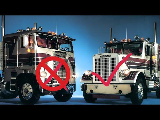 WHY AMERICA DROPPED THE LEGENDARY 'CAB-OVER'? THE SHOCKING TURN IN TRUCKING HISTORY!