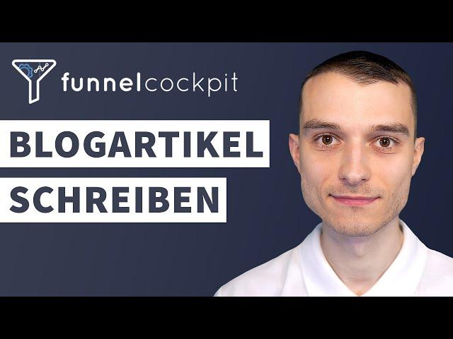 So schreibst du einen eigenen Blogartikel mit funnelcockpit & verdienst damit passiv Geld 