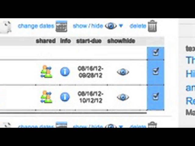 How to use Outcomes Based Assessment in multiple sections