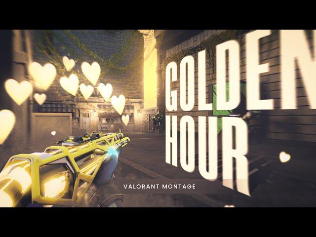 Golden Hour ⌛ Valorant Edit 4k