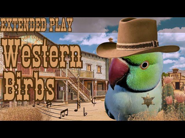 Western Birbs | Country Music Mix for Birds | 7+HRS EXTENDED PLAY | Parrot TV for Your Bird Room