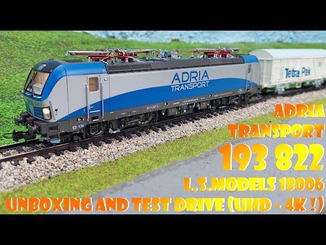 Adria Transport 193 822 L.S.Models 18006 UNBOXING AND TEST DRIVE (UHD - 4K !)