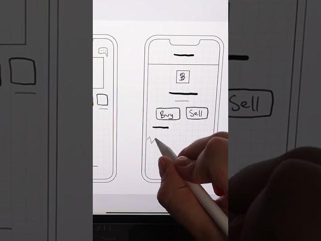 Banking App - Sketch to UI Design Process