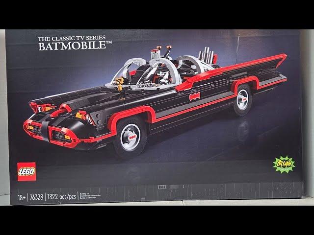 Unboxing & Building Lego 76328 Batman The Classic TV Series Batmobile-Part 3