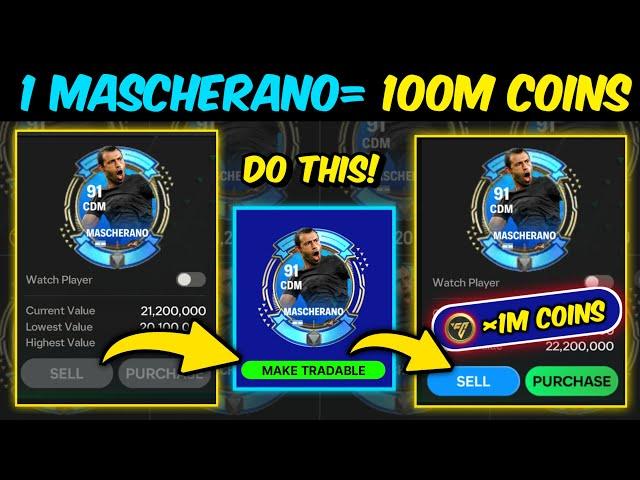 FREE 100M Coins Instantly - How To Sell UNTRADABLE Players in FC Mobile | Mr. Believer