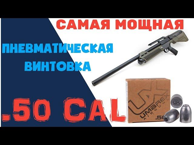 UMAREX HAMMER .50 CAL - САМАЯ МОЩНАЯ ПНЕВМАТИЧЕСКАЯ ВИНТОВКА В МИРЕ