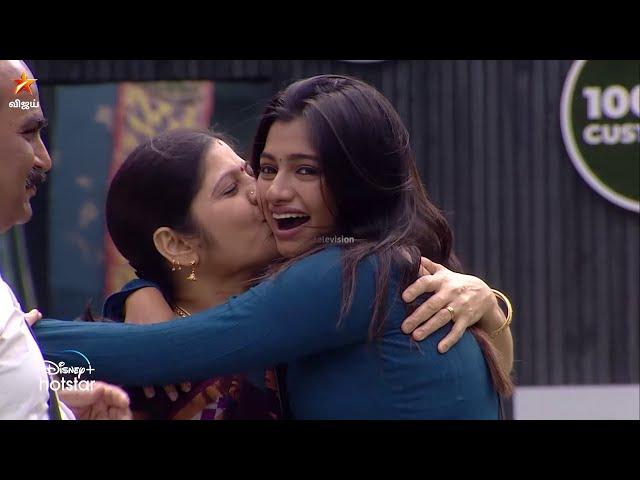 Archana Meets her Parents in Bigg Boss Freeze Task ️ | Bigg Boss Tamil Season 7