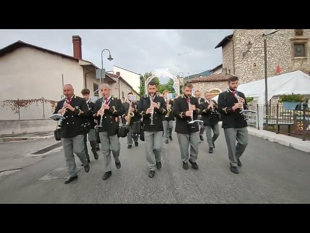 Marcia Ligonziana Banda di Ailano 16/8/23 Collelongo Festa di San Rocco