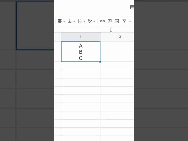 Rotate Text in Google Sheets