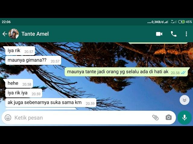 Nge prank chat WA Tante2 ngajak wikwik  gmn reaksi nya???