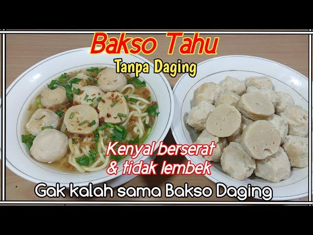 Bakso Tahu Tanpa Daging || Tahu kok cuman digoreng aja, bisa dibuat bakso Lho...