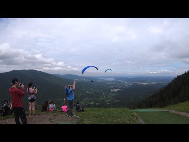 Paragliding poo poo point