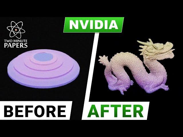 NVIDIA’s New AI Grows Stuff Out Of Nothing!