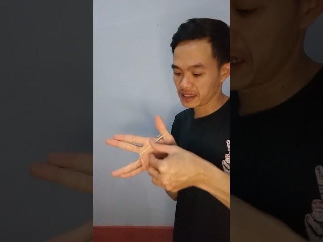 Menyala  Trik Sulap Karet Keren  #youtubeshorts #shorts #viral #magic #tutorial