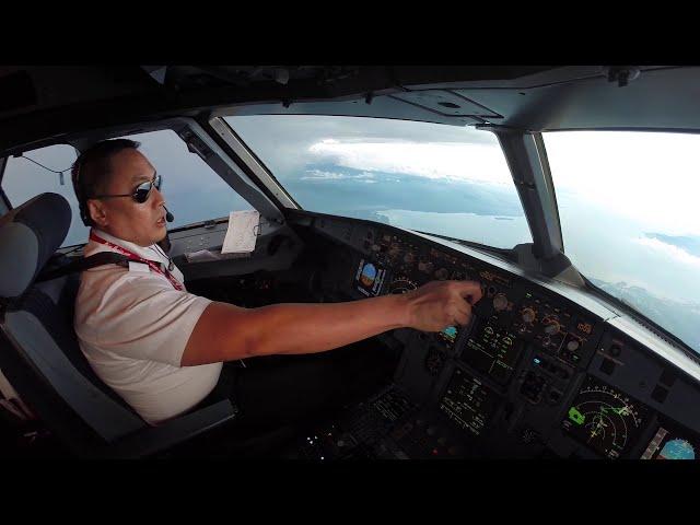 A320 Landing at Davao International Airport