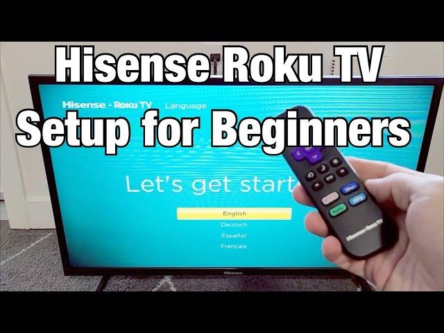 Hisense Roku TV: How to Setup for Beginners