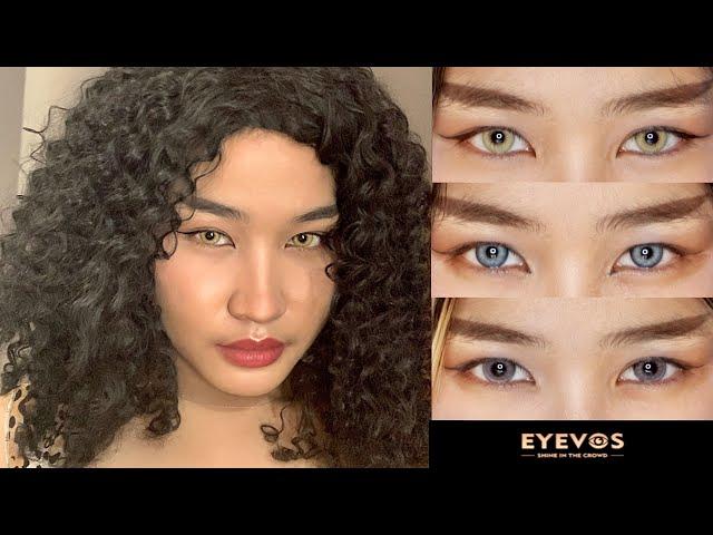 CONTACT LENSES HAUL FOR BROWN EYES + HOW TO WEAR ft. EYEVOS ( FREE CODE) | Philippines