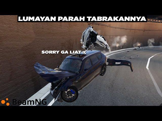 Dari Tabrakan Ringan Sampai Ga Sengaja Ketabrak, Untung Msh Selamat  BeamNG Indonesia