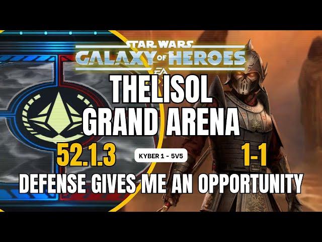 Grand Arena 52.1.3 | Defense gives me an opportunity | SWGoH