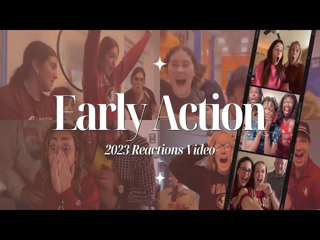 FSU Class of 2028 - Early Action Accepted Student Reaction Video
