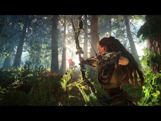 Horizon Zero Dawn 20 Minutes of Gameplay Walkthrough 1080p Horizon Zero Dawn Gameplay Demo