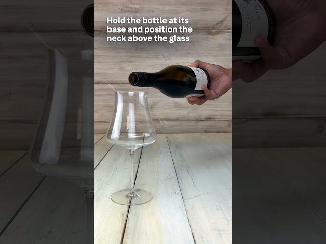 How to Pour Without Spilling a Drop