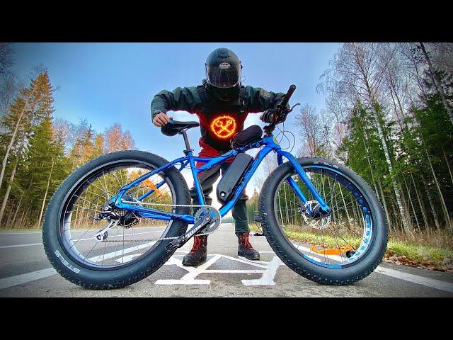 How to make a real electric beast of a regualr fatbike