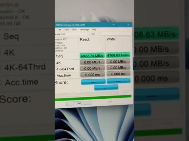 Apple M1 Pro Max SSD Benchmark  #shorts  #macbookpro