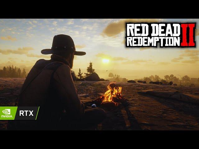 RDR2 Ambient Exploration (camping, horse riding, cooking)