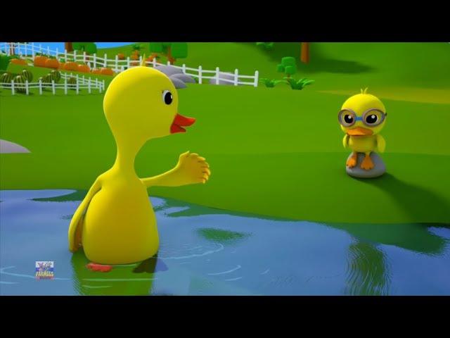 Утенок Утенок Да Mama | детская рифма | Kids Song | Farmees Russia | Duckling duckling