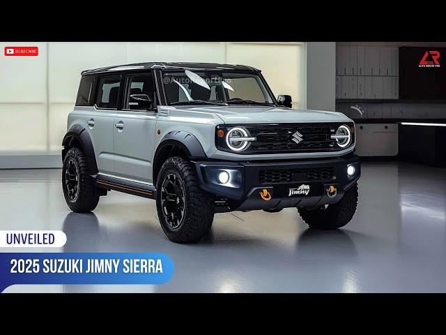 2025 Suzuki Jimny Sierra Unveiled - introducing some more contemporary aspects!