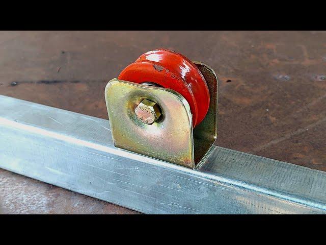 Few people know about the secret of installing wheels on gates | how to install door wheels