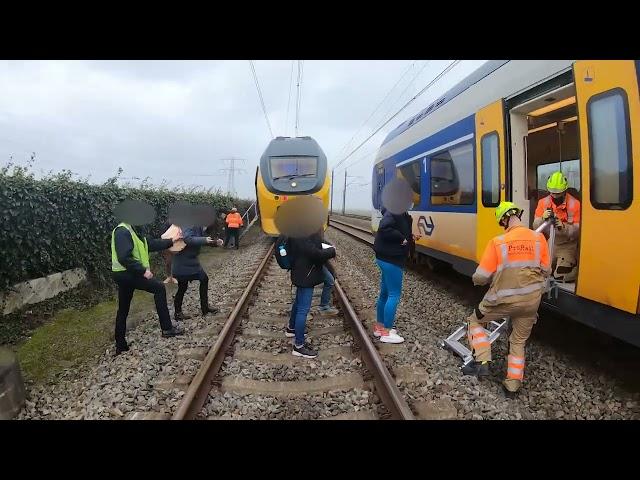 Storm van 11 maart zorgt voor een drukke dag op het spoor. - Incidentenbestrijders #32