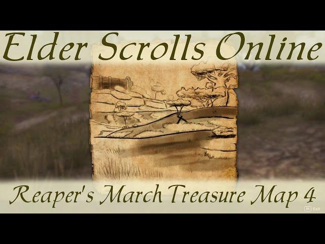 Reaper's March Treasure Map 4 [Elder Scrolls Online ESO]