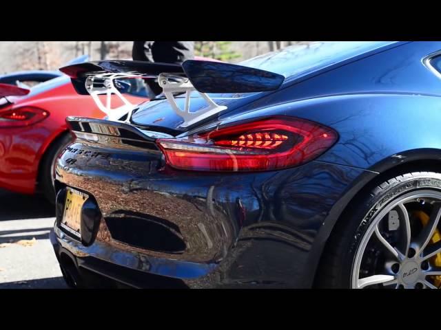 Fabspeed Motorsport 981 GT4 Valvetronic Exhaust Revving