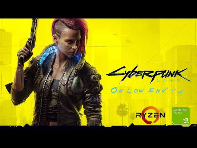 Cyberpunk 2077 на слабом ПК!!!