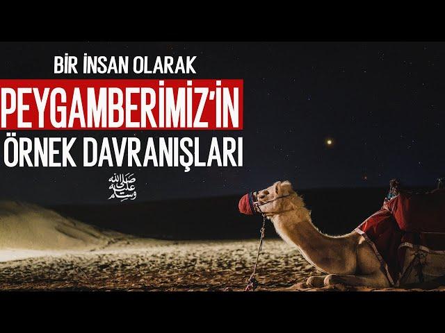 Bir İnsan Olarak Peygamberimiz ﷺ | Her Biri Ders Niteliğinde Örnek Davranışları