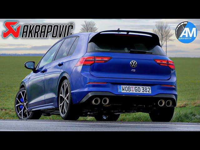 NEW! Golf 8 R Performance | pure Akrapovic SOUND | by Automann