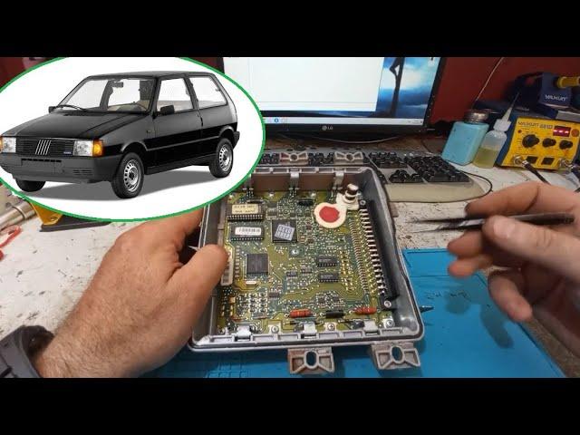 FIAT UNO 97 FALHANDO E CORTANDO, CENTRAL IAW G7 - detalhes elétricos e reset da central