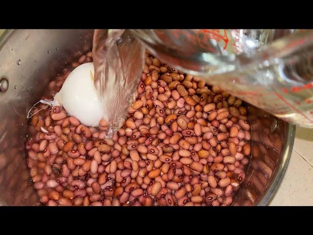 How to cook small #Red #Beans from scratch? Basic recipe.