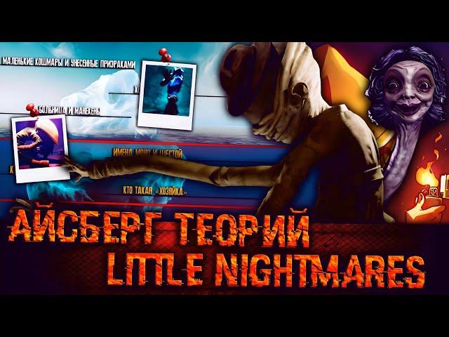 АЙСБЕРГ ТЕОРИЙ МАЛЕНЬКИХ КОШМАРОВ | LITTLE NIGHTMARES АЙСБЕРГ | ТЕОРИИ LITTLE NIGHTMARES