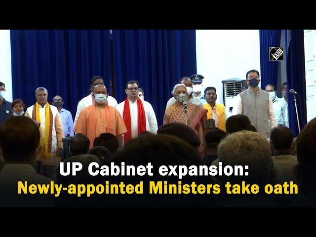 UP Cabinet expansion: Newly-appointed Ministers take oath