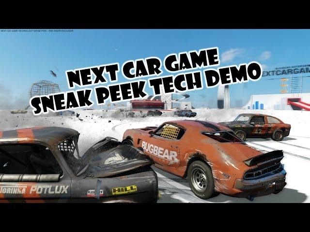 Next Car Game - Sneak Peek Tech Demo