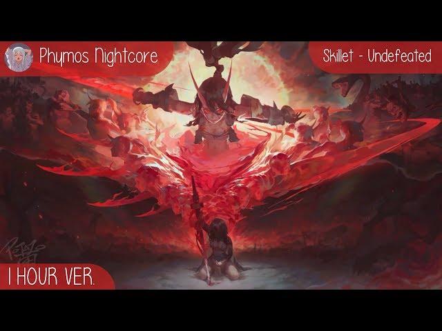 【 Nightcore】 → Undefeated 『1 Hour Ver.』