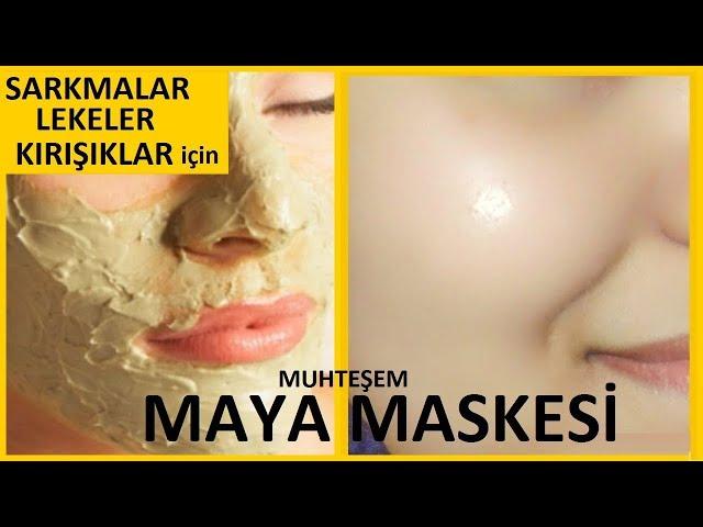 CAM GİBİ CİLT İÇİN MAYA MASKESİ Tarifi - Güzellik Bakım