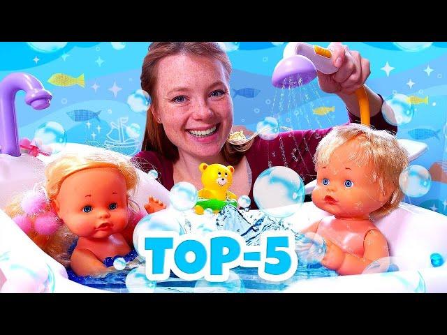 Nenuco Puppen Kompilation. TOP-5 Spielzeug Videos mit Puppen und Irene